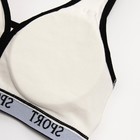 Комплект женский (топ, трусы) цвет белый, размер 42-44 9424462