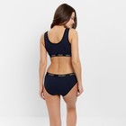 Комплект женский (топ, трусы) цвет тёмно-синий, размер 42-44 9424464