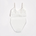 Комплект нижнего белья женский (топ, трусы) Collorista, белый, размер 42-44 - Фото 13