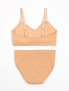 Комплект женский (топ, трусы) цвет бежевый, размер 42-44 - Фото 12