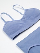 Комплект нижнего белья женский (топ, трусы) Collorista, серо-голубой, размер 42-44 - Фото 6