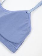 Комплект нижнего белья женский (топ, трусы) Collorista, серо-голубой, размер 42-44 - Фото 8