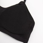 Комплект женский (топ, трусы) цвет чёрный, размер 42-44 - Фото 7