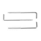 Шуруп-костыль ТУНДРА, для дерева, оцинкованный, 4×70 мм, 3 шт. - фото 49430162