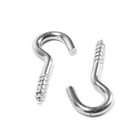 Шуруп-полукольцо ТУНДРА, для дерева, оцинкованный, 3x30 мм, 5 шт - фото 23698067