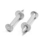 Дюбель-гвоздь «ТУНДРА», гвоздевой, для монтажного пистолета, оцинкованный, 4.5×40 мм, 0.5 кг - Фото 3