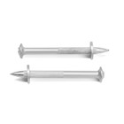 Дюбель-гвоздь «ТУНДРА», гвоздевой, для монтажного пистолета, оцинкованный, 4.5×60 мм, 0.5 кг - Фото 2