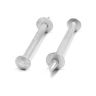 Дюбель-гвоздь «ТУНДРА», гвоздевой, для монтажного пистолета, оцинкованный, 4.5×60 мм, 0.5 кг - Фото 3