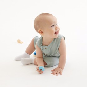 Комбинезон детский без рукавов MINAKU цвет зелёный, рост 86-92 см