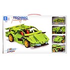 Конструктор Техно «Спорткар», 381 детали - фото 24609179