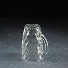 Кружка «Капучино», 400 мл, стекло, рельеф МИКС - Фото 3