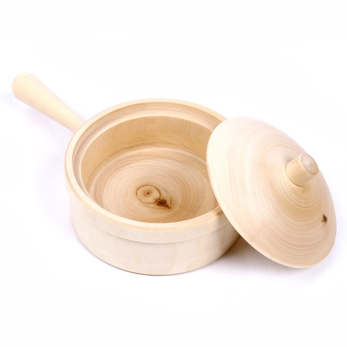 Модель из дерева «Сотейник с крышкой» 59862