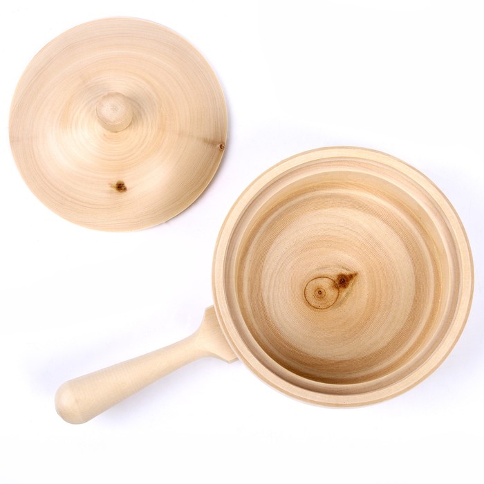 Модель из дерева «Сотейник с крышкой» 59862