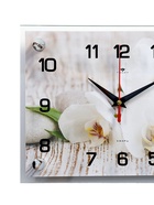 Часы настенные интерьерные «Спа. Белые орхидеи», 20×26 см - Фото 3