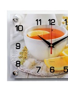 Часы настенные интерьерные «Чай с лимоном», серия: Кухня, 20×26 см, от батарейки 1×АА - Фото 3
