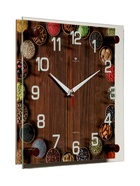 Часы настенные, интерьерные "Специи", бесшумные, 25 х 25 см - Фото 2