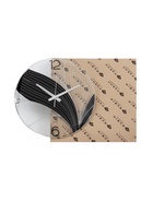 Часы настенные интерьерные «Черный лотос», бесшумные, плавный ход, d=39 см, от батарейки 1×АА - Фото 6