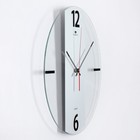 Часы настенные, серия: Интерьер, "Минимализм", плавный ход, d-39 см - фото 25514245