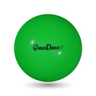 Мяч для художественной гимнастики Grace Dance, d=18,5 см, цвет салатовый - Фото 2
