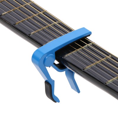 Каподастр для гитары, зажим для струн Music Life, синий