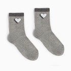 Носки детские , цвет серый меланж, размер 18 (28-30) - Фото 2