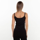 Майка женская, цвет чёрный, размер 48 9447492