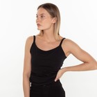 Майка женская, цвет чёрный, размер 48 9447492