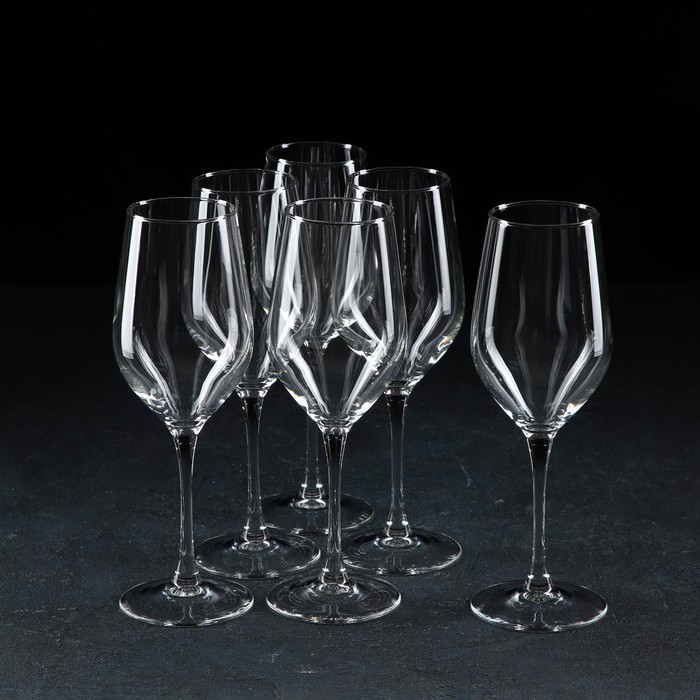 Набор стеклянных бокалов для вина «Селест», 450 мл, 6 шт - фото 1909072661