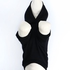 Толстовка Security для собак (футер), размер L (ДС 30, ОШ 38-40, ОГ 52-56), чёрная - фото 24426033