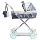 Коляска кукольная №7, цвет серый - фото 21977771