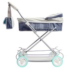 Коляска кукольная №7, цвет серый - фото 21977772