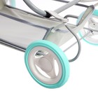 Коляска кукольная №7, цвет серый - фото 21977775