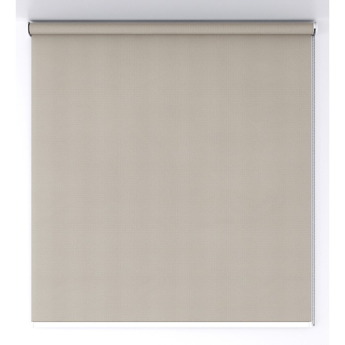 Рулонная штора «Санскрин», 100х180 см, цвет бежевый - Фото 1