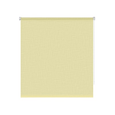 Рулонная штора Decofest «Шантунг», 40х160 см, цвет лимонный