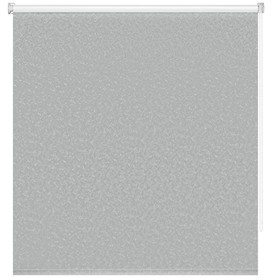 Рулонная штора блэкаут Decofest «Айзен», 140х175 см, цвет серебристый