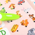 УЦЕНКА Музыкальная игрушка «Умная книжка», с интерактивной ручкой, звуковые и световые эффекты - Фото 6