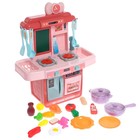 УЦЕНКА Игровой набор «Милая кухня» с аксессуарами, свет, звук, вода из крана, 39 предметов, МИКС 9473823