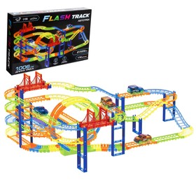 {{photo.Alt || photo.Description || 'УЦЕНКА Автотрек Flash Track, 2 машинки, 1006 см, на батарейках'}}