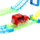 УЦЕНКА Автотрек Flash Track, 2 машинки, 1006 см, на батарейках - Фото 3