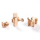 Конструктор деревянный «КубиГрад», «КубиКрафт жители. Ферма» - Фото 1