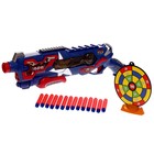 Бластер «Супергерой», стреляет мягкими пулями, МИКС - фото 24426036