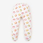 Ползунки для девочки «Macaron», цвет белый/розовый, рост 62 см 9431448