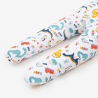 Ползунки для мальчика «Dino», цвет белый/жёлтый, рост 68 см 9431453