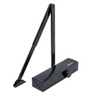 Доводчик дверной БУЛАТ ДД 812/5 С-B, 25-120 кг, черный - Фото 1