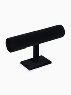 Подставка для часов, браслетов и цепочек QF, 23×13.5×7 см, d=5 см, чёрная - Фото 2