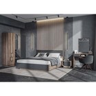 Шкаф 3 - с ящиками Даллас, 1698х503х2008, Дуб каньон/Софт графит МДФ - фото 21978503