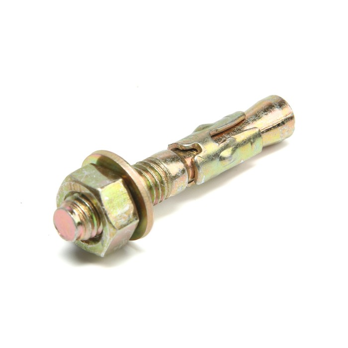 Анкер ТУНДРА, клиновой, оцинкованный, 8x50 мм - Фото 1