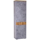 Шкаф 1-створчатый «Римини 2032.М1», 580 × 380 × 1995 мм, цвет дуб вотан / бетон чикаго - Фото 1