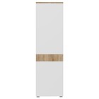 Шкаф 1-створчатый «Куба 1732.М2», 580 × 380 × 1995 мм, цвет дуб сонома / белый матовый - Фото 4