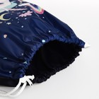 Мешок для обуви на шнурке, цвет синий - фото 21978784